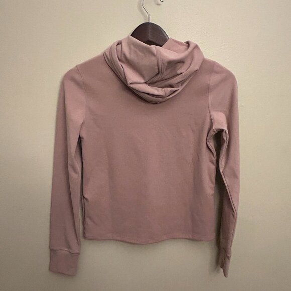 NWT Abercombie Kids Girls Scuba Pullover Sweater Hoodie Size 13/14 Pink - Picture 2 of 12